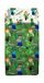 Minecraft Eenpersoons beddengoedset voor eenpersoonsbed, hoeslaken, kussensloop, groen, 100% katoen, officieel product