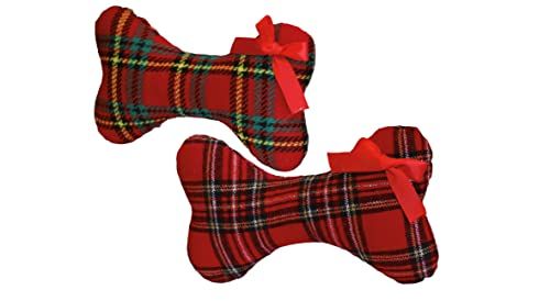 Croci Hondenspel Xmas Scottish Bows - Meerdere Kleuren