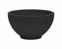 Wiesbaden Tessa waskom rond 20 x 11 cm solid surface mat zwart