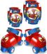 Spider-Man Patins à roulettes, taille réglable 23-27, équipement de protection inclus, bleu/rouge, pour garçons