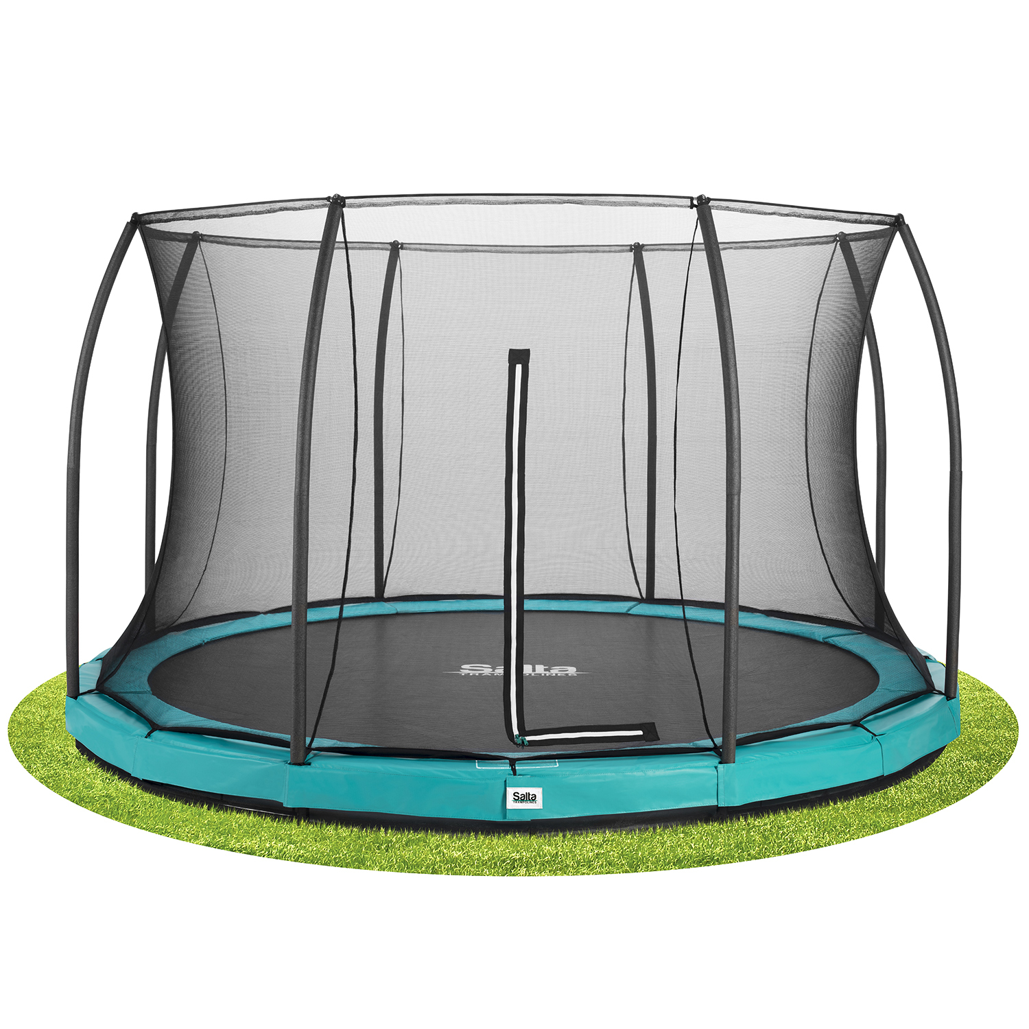 Salta Comfort Edition Ground Trampoline met Veiligheidsnet - 427 cm - Groen