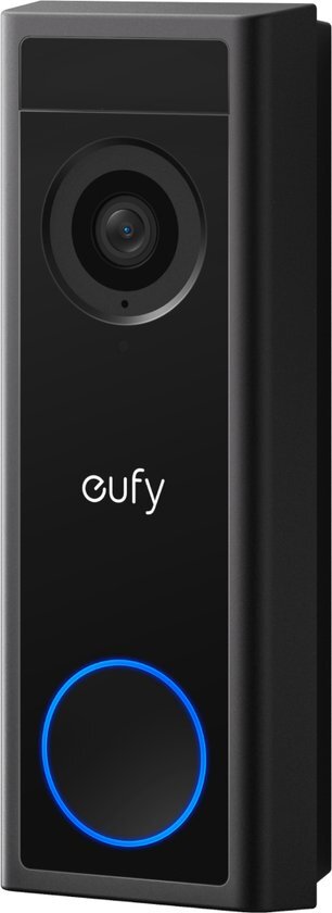 eufy C30 2K Draadloze Video Deurbel - Accu - Zwart