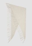 s.Oliver sjaal beige polyester