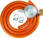 Kit pour connecter des bouteilles de gaz (GPL), avec un détendeur de 37 mbar, 1,5 mètre de long