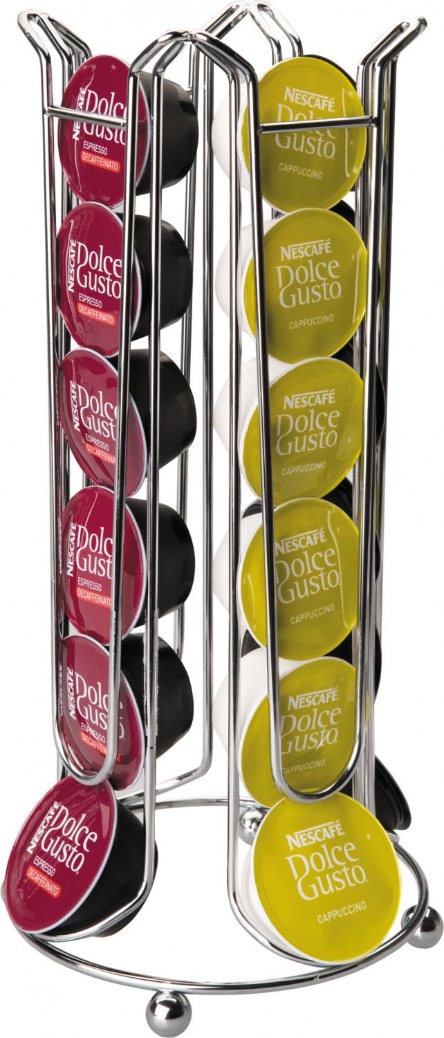 Ibili Capsulehouder - Dolce Gusto® - 24 cups - Roestvrijstaal