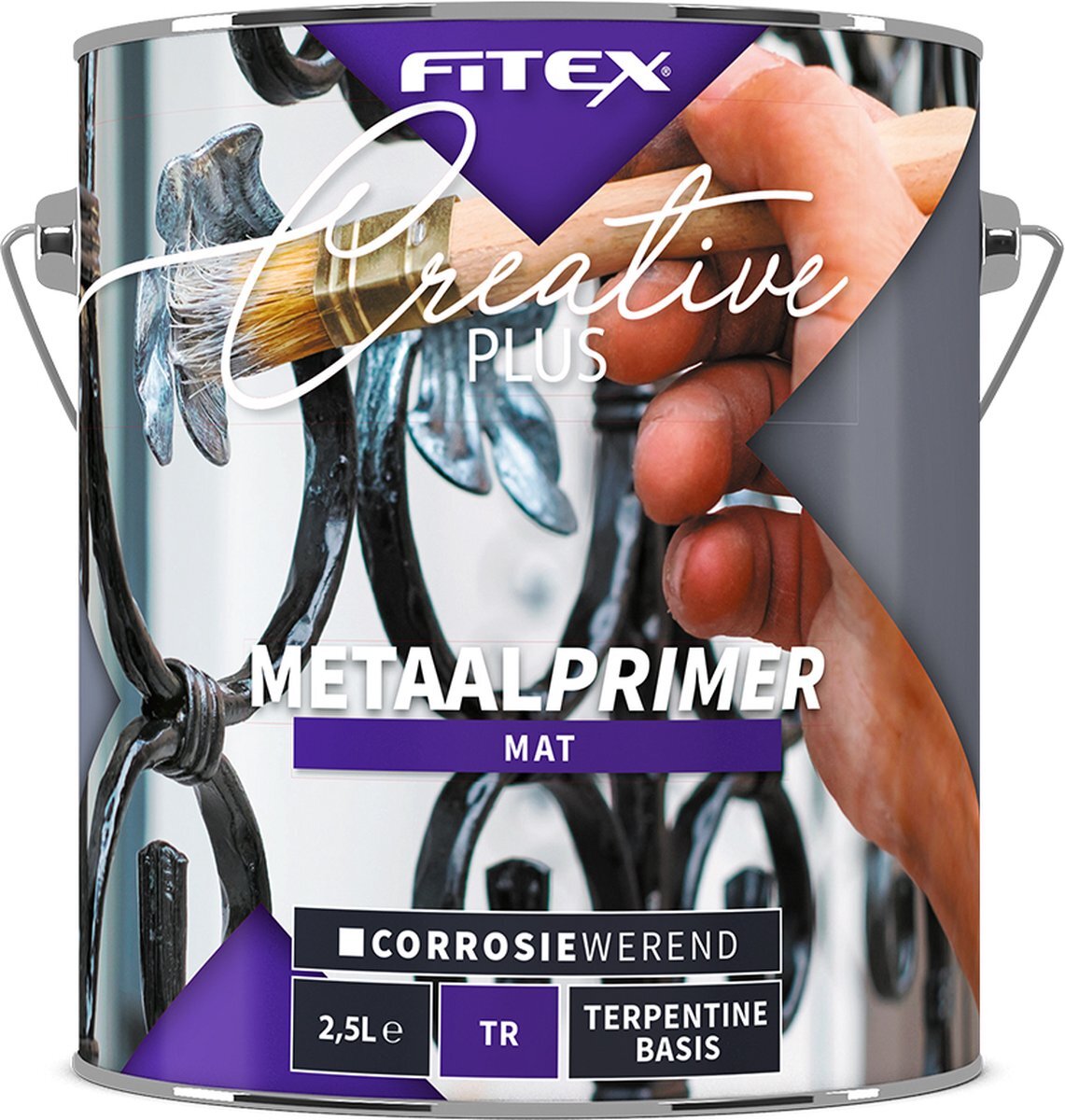 Fitex Creative Plus Metaalprimer-Grijs-2,5 Liter Verf Kopen ...