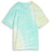 Tom Tailor - Oversized tie-dye T-shirt - Maat 140 - turquoise tie dye design