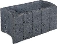 Gardenlux 5 stuks! Ovalflor zwart 40x21x20 cm