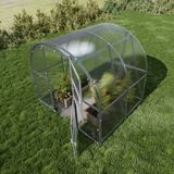 BAUMERA KLASIKA Baltic LT Polycarbonaat Tuinkas 3x2m 6m² - Zilver