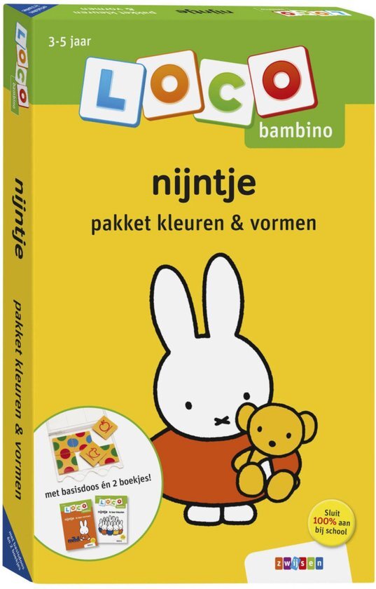 Zwijsen Loco Bambino - Nijntje Pakket Kleuren & Vormen