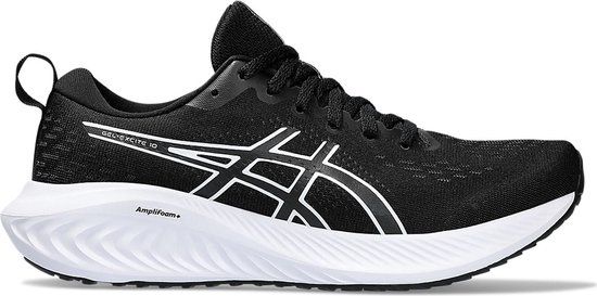 ASICS Gel-Excite 10 Hardloopschoenen Dames - Zwart/Wit - Maat 39.5