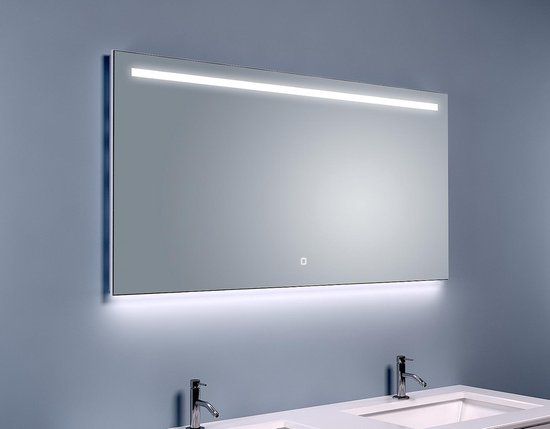 Wiesbaden Ambi LED Badkamerspiegel - 120x60cm - Met Verlichting & Verwarming
