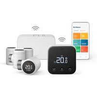 Tado Draadloze thermostaat startset X Zwart/Wit + 4 thermostaatkoppen