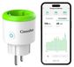 Compteur d'énergie ampèremètre - Prise Wi-Fi avec minuterie - Mesure de consommation et de production - Pour centrale électrique de balcon