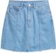 Tom Tailor Denim Mini denim rok Used Bleached Blue Denim XS