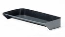 FIREFIX 2179 Ovenonderzetter (zwart), gladde uitvoering, 410 mm breed, 210 mm diep