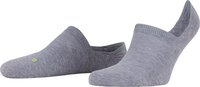 FALKE Cool Kick Anatomische Pluche Zool Functioneel Garen Footies - Unisex - Grijs - Maat 39-41