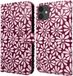 imoshion Hoesje - Geschikt voor Apple iPhone 12 Pro / 12 - Design Bookcase smartphone - Bloom Love Blush