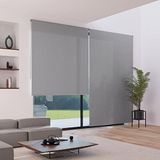 Madecostore Rolgordijn lichtdoorlatend, steengrijs, L 64 x H 250 cm