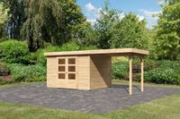 Woodfeeling Tuinhuis Askola 5 met Overkapping 554 x 262 cm