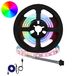VidaXL Led-strip 2 stuks zwart en transparant koper en kunststof