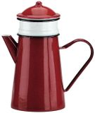 Ibili Vintage Koffiepot Met Filter 1.5l Rood
