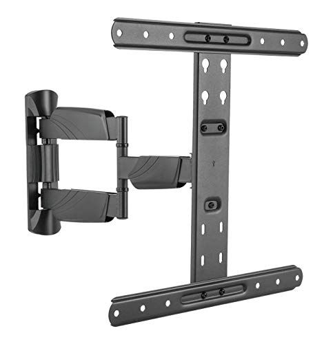 RICOO TV muurbeugel zwenkbaar kantelbaar (S5644) universele tv-beugel voor 37-55 inch VESA 200x200-400x400 gebogen scherm