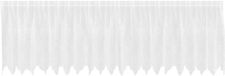 vidaXL Lacegordijn Wit 80 x 500 cm Polyester