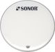 Remo Sonor basDrum vel BD 26 10 H, 26", Marching, wit glatt, 2-ply