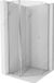 Mexen Mist L douchecabine pentagonale pivotante 90 x 90 cm, transparent, chrome