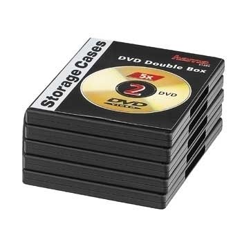 Hama CD-doosjes - zwart - 5 stuks