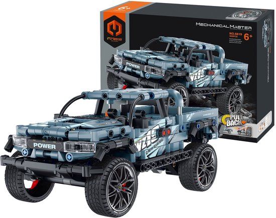 IM.MASTER Spectron iM.Master Pull Back Pickup Truck - Constructieset