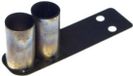 Absima 2320061 1:10 fausse double sortie d'échappement en acier avec LEDs