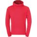 uhlsport Essential trui met capuchon rood L