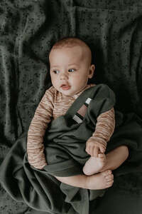 Snoozebaby deken T.O.G. 2.0 - Dark Green / 75x100cm