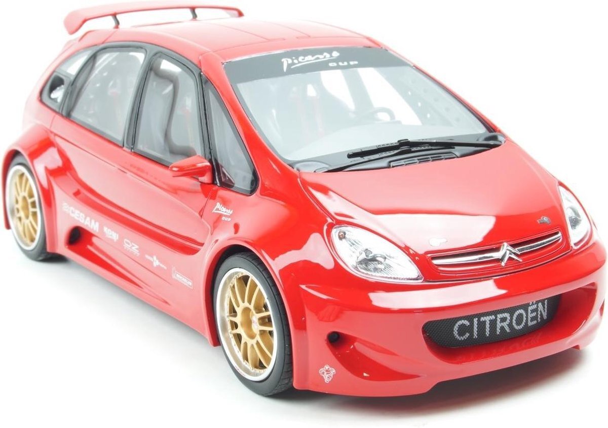 Ottomobile Otto Mobile Citroën Sbarro Picasso Cup 2002 Rood 1:18