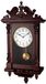 Olden Days Wandklok met echt hout, 4 klokkenopties, swingende slinger, antiek vintage design, 55,9 cm groot