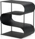 Moritz Metall Kaminholz Regal WR-07 noir 40 x 25 x 45 cm