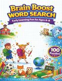 Brain Boost Word Search Book: Early Learning Fun for Ages 6–8