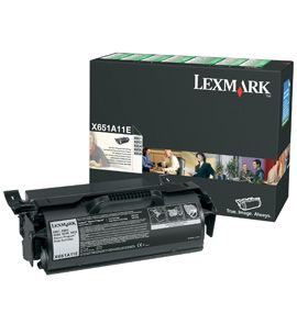 Lexmark X65x - Zwarte toner cartridge - 7.000 pagina's - Compatibel met X651, X652, X654, X656, X658