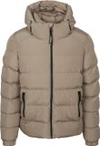 Superdry Hooded Greige Pufferjas Heren Maat M