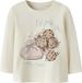 NAME IT - NMFKAYA LS TOP BOX - Meisjes - Lange mouwen shirts - Maat 92 - Katoen - Antique White
