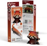 EUGY 3D Puzzel - Rode Panda - Wilde Dieren - Duurzaam - Verzamel Ze Allemaal - 6 Jaar
