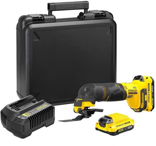 Stanley SFMCE500D2K FATMAX® V20 Accu Multitool 18V 2.0Ah - Inclusief Koffer