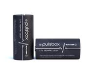 Pulsbox 16340 | RCR123A | Batterie lithium-ion, 3,7V | Protégé par un circuit imprimé | 950mAh