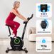 URBOGYM BAY GREEN Hometrainer - Magnetische Fitnessfiets - 8 Weerstandsniveaus - Vliegwiel 3 kg - Max. 110 kg - Groen