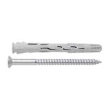Index Fixing Systems T-NUX A universele pluggen met verzonken kop, verzinkt en nylon, TNUXA10100, 50 stuks
