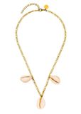 PURELEI Ketting Seashell Goud Roestvrij staal 55 cm