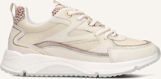 CRUYFF JUNIOR Madina Sneakers Meisjes - Leren Sneaker - Beige - Maat 37