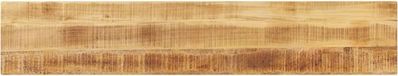 vidaXL Tafelblad rechthoekig 160x40x2,5 cm massief ruw mangohout